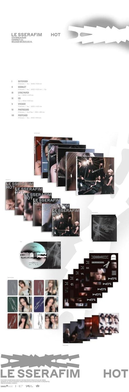 5th Mini Album 'HOT' - Front Cover