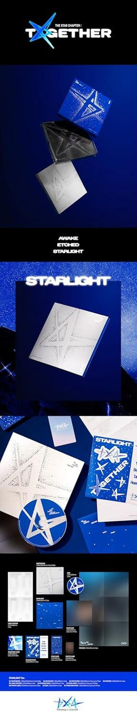 The 4th Studio Album - The Star Chapter : TOGETHER (Starlight Version) Coffret - Front Cover