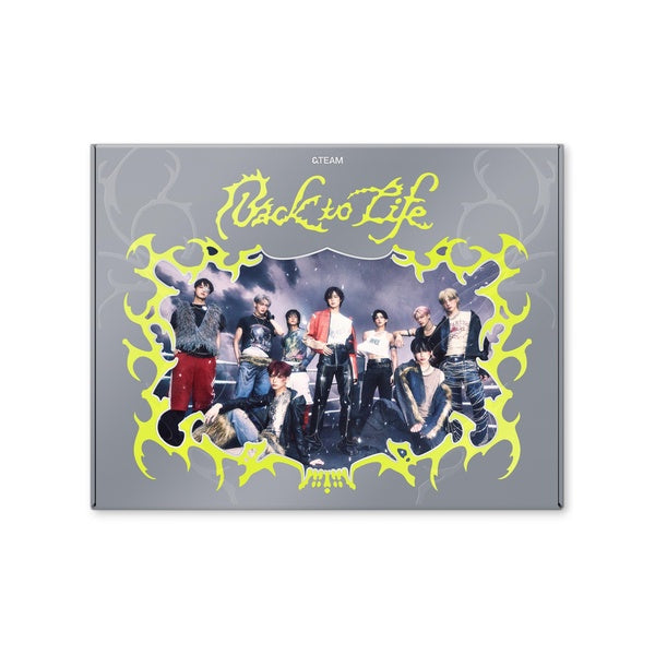 &TEAM KR 1st Mini Album Back To Life : BREATH Version Coffret - Front Cover