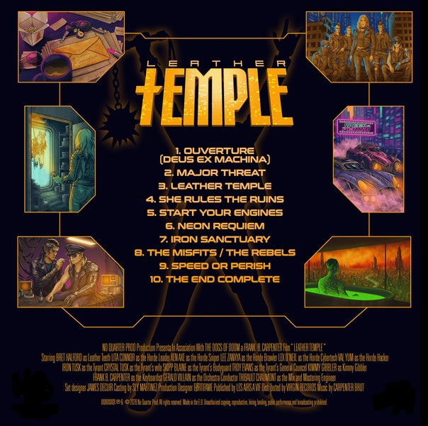 Leather Temple - Front Cover