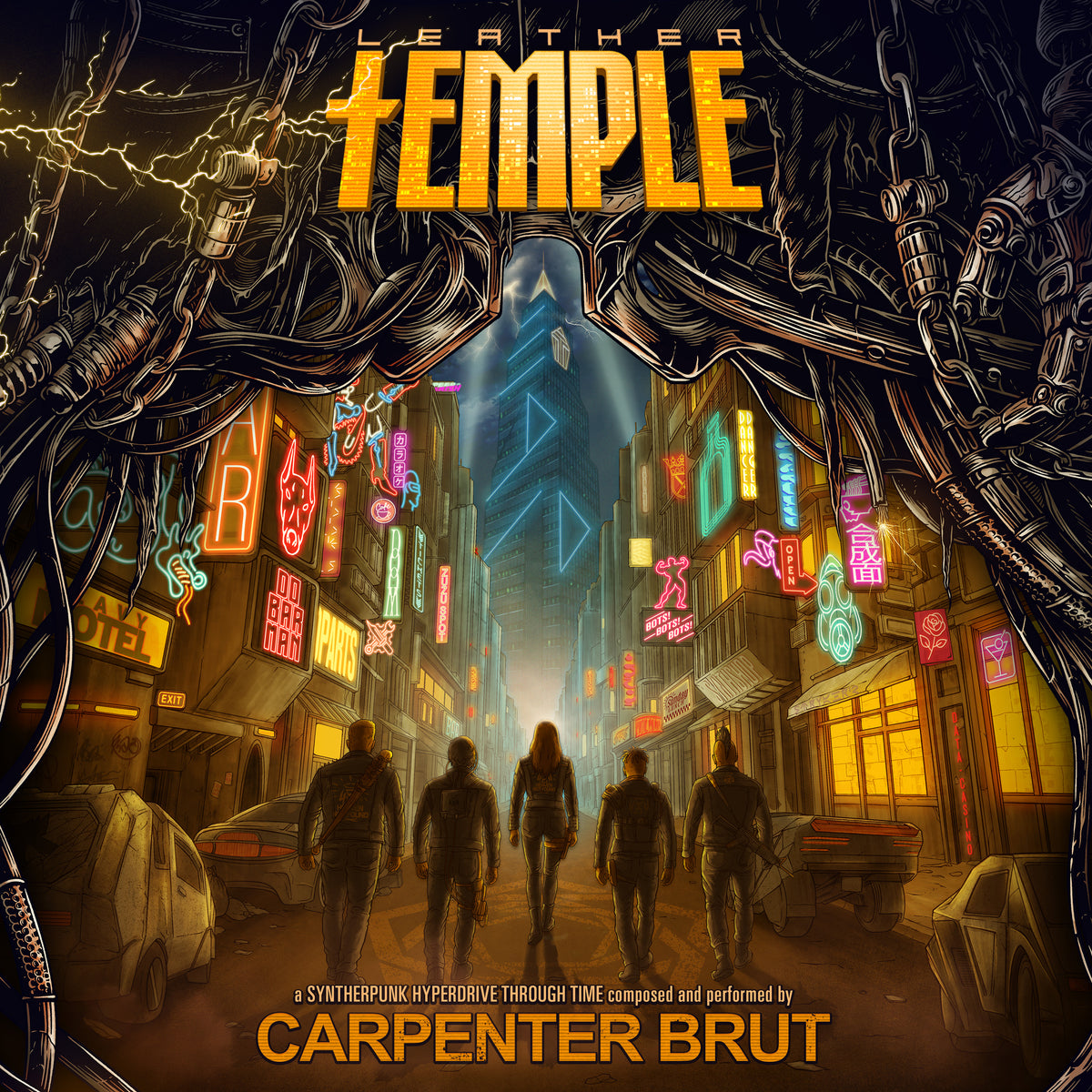 Leather Temple - Front Cover