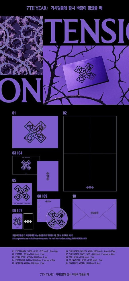 7TH YEAR: A Moment of Stillness in the Thorns (TENSION Version) Coffret - Front Cover