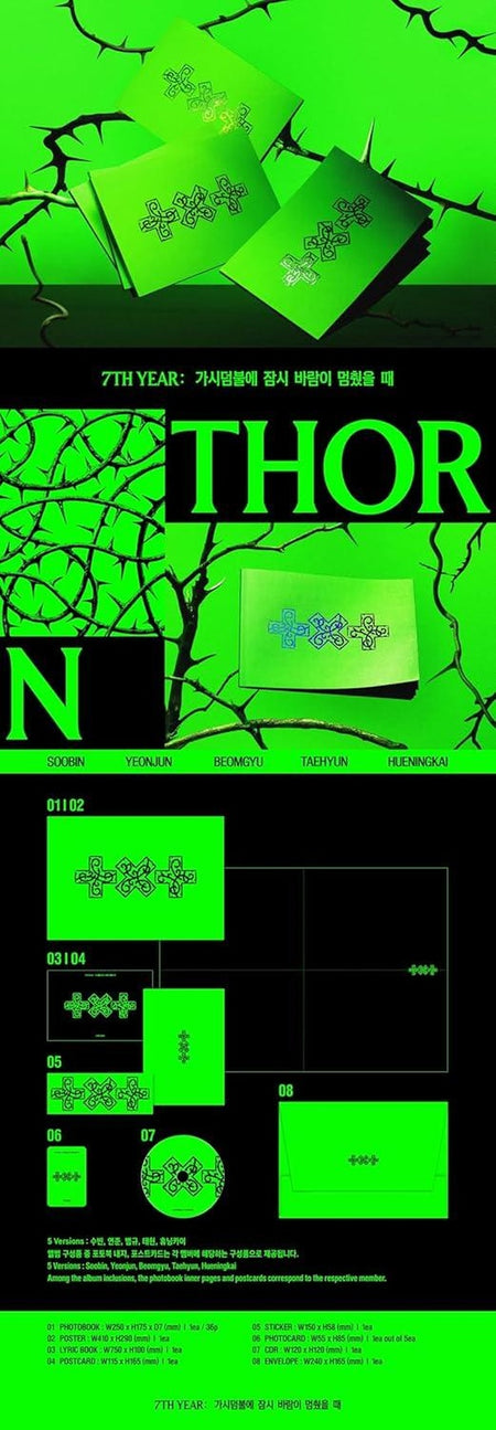 7TH YEAR: A Moment of Stillness in the Thorns - Front Cover