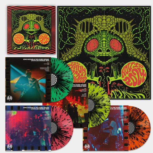 King Gizzard - Live in Los Angeles '24 - Front Cover