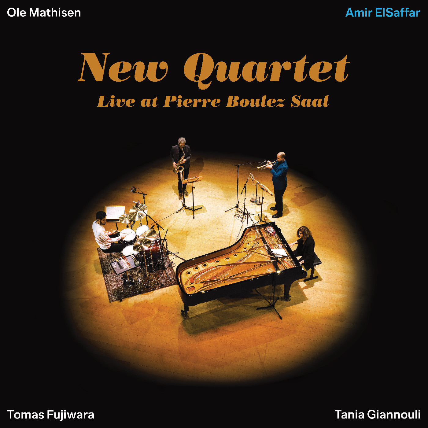 NEW QUARTET LIVE AT PIERRE BOULEZ SAAL - Front Cover