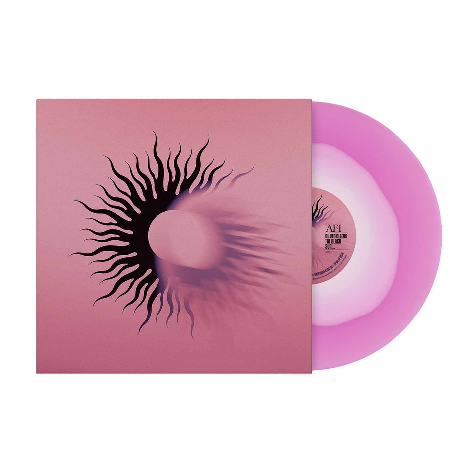 Silver Bleeds The Black Sun... - Vinyle Rose Coeur Blanc - Front Cover
