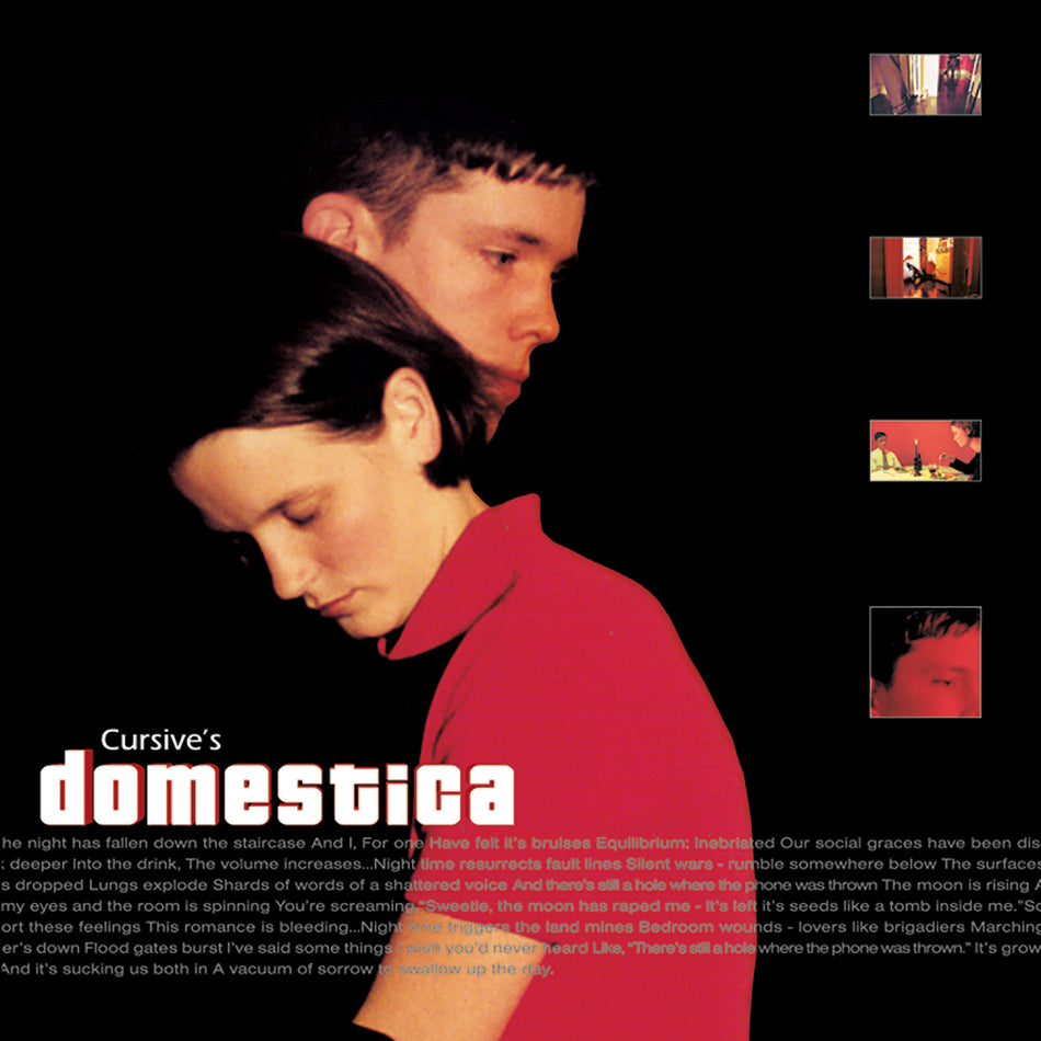 Domestica - Vinyle Rouge Transparent - Front Cover