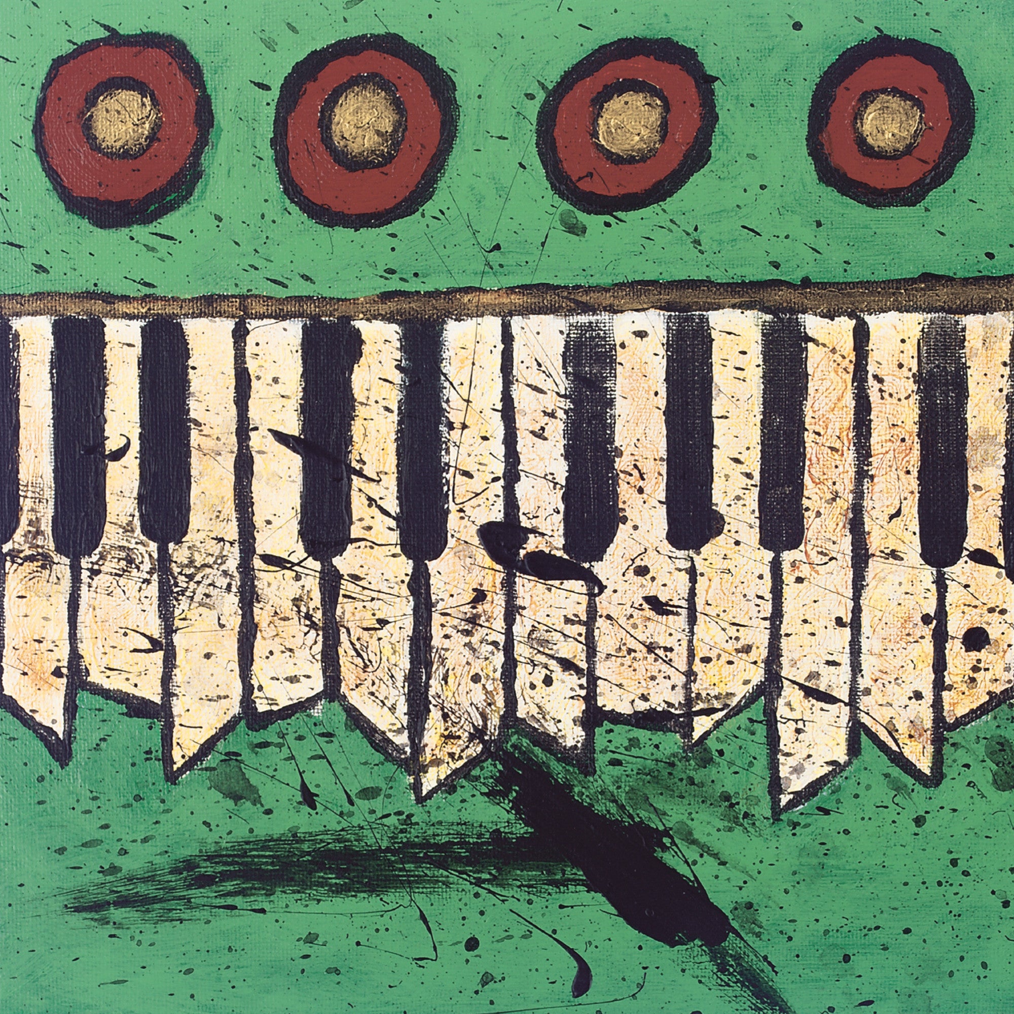 The Ugly Organ - Vinyle Vert Transparent - Front Cover