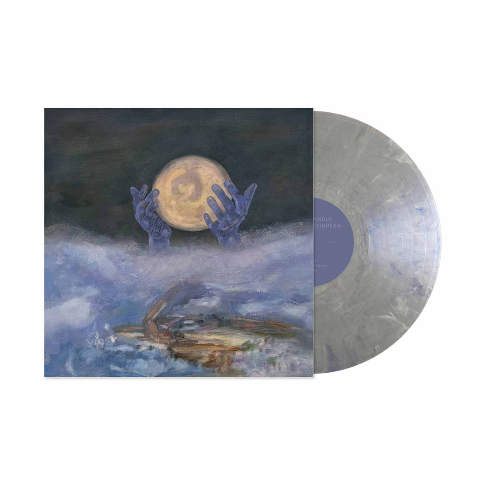 Patience Moonbeam - Vinyle Gris Marbre Blanc Et Bleu - Front Cover
