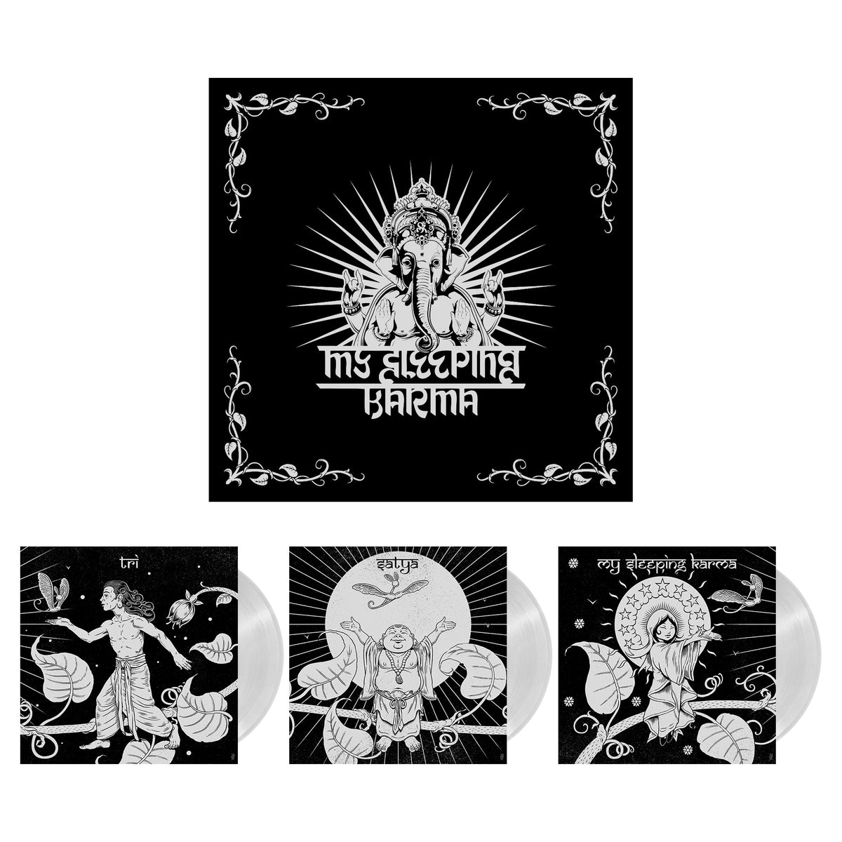 The First Three Albums Anniversary LP Box Set - Front Cover