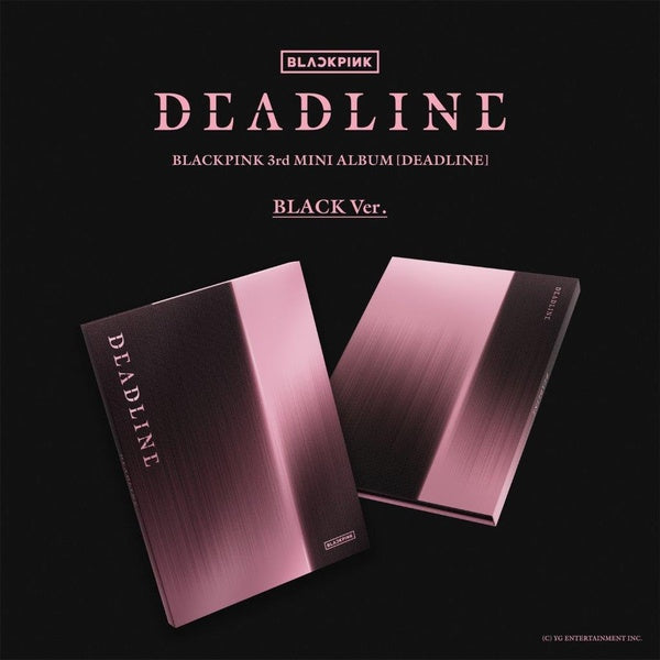 BLACKPINK 3rd Mini Album [DEADLINE] Silver BLACK Version - Front Cover