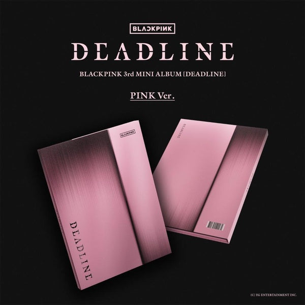 BLACKPINK 3rd Mini Album [DEADLINE] Silver PINK Version - Front Cover