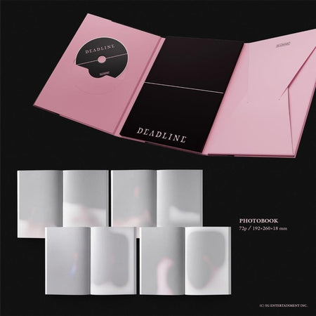 BLACKPINK 3rd Mini Album [DEADLINE] Silver PINK Version - Front Cover