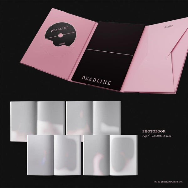 BLACKPINK 3rd Mini Album [DEADLINE] Silver PINK Version - Front Cover