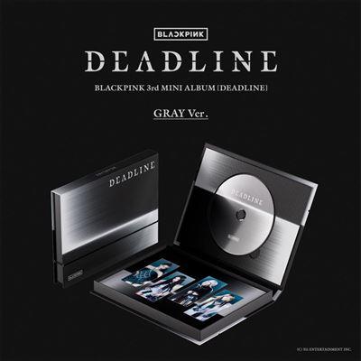 BLACKPINK 3rd Mini Album [DEADLINE] Silver GRAY Version - Front Cover