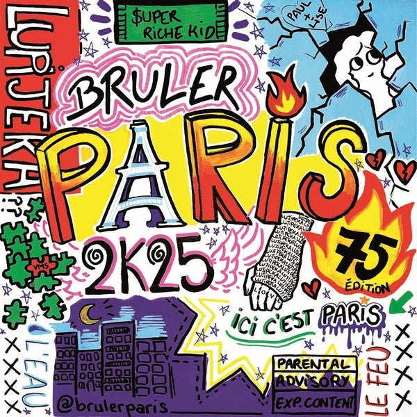 Bruler Paris (Vinyle Bruler Paris - Édition Limitée Paris - Fan Art) Exclusivité Fnac - Front Cover