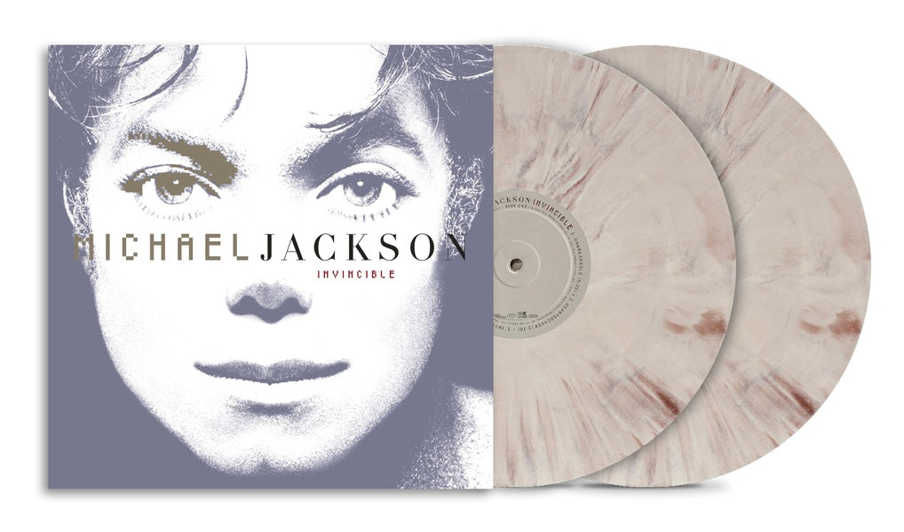 Invincible Vinyle Gris Marbré - Front Cover
