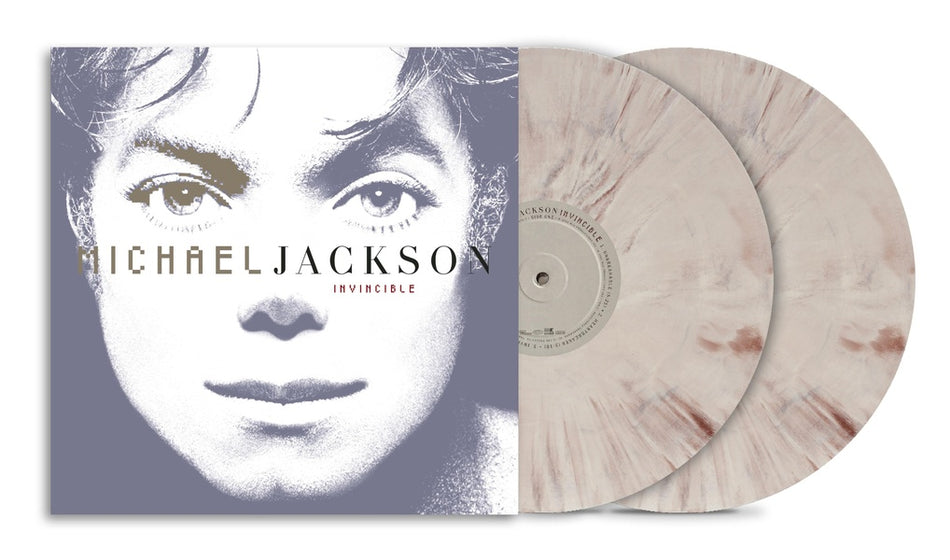 Invincible Vinyle Gris Marbré - Front Cover