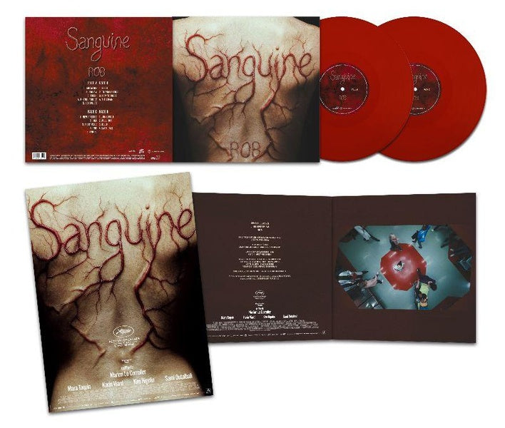 Sanguine Original Soundtrack Vinyle Rouge - Front Cover