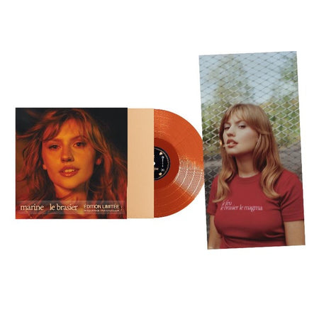 Le feu, le brasier, le magma Édition Limitée Brasier Vinyle Orange - Front Cover