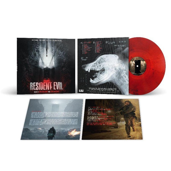 Resident Evil (Original Motion Picture Soundtrack) Vinyle Rouge Fumé - Front Cover