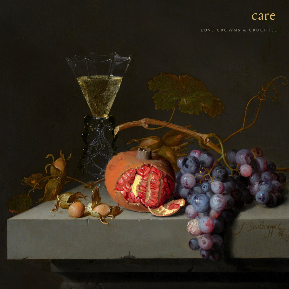 Love Crowns and Crucifies (Paul Simpson sleeve) - Front Cover