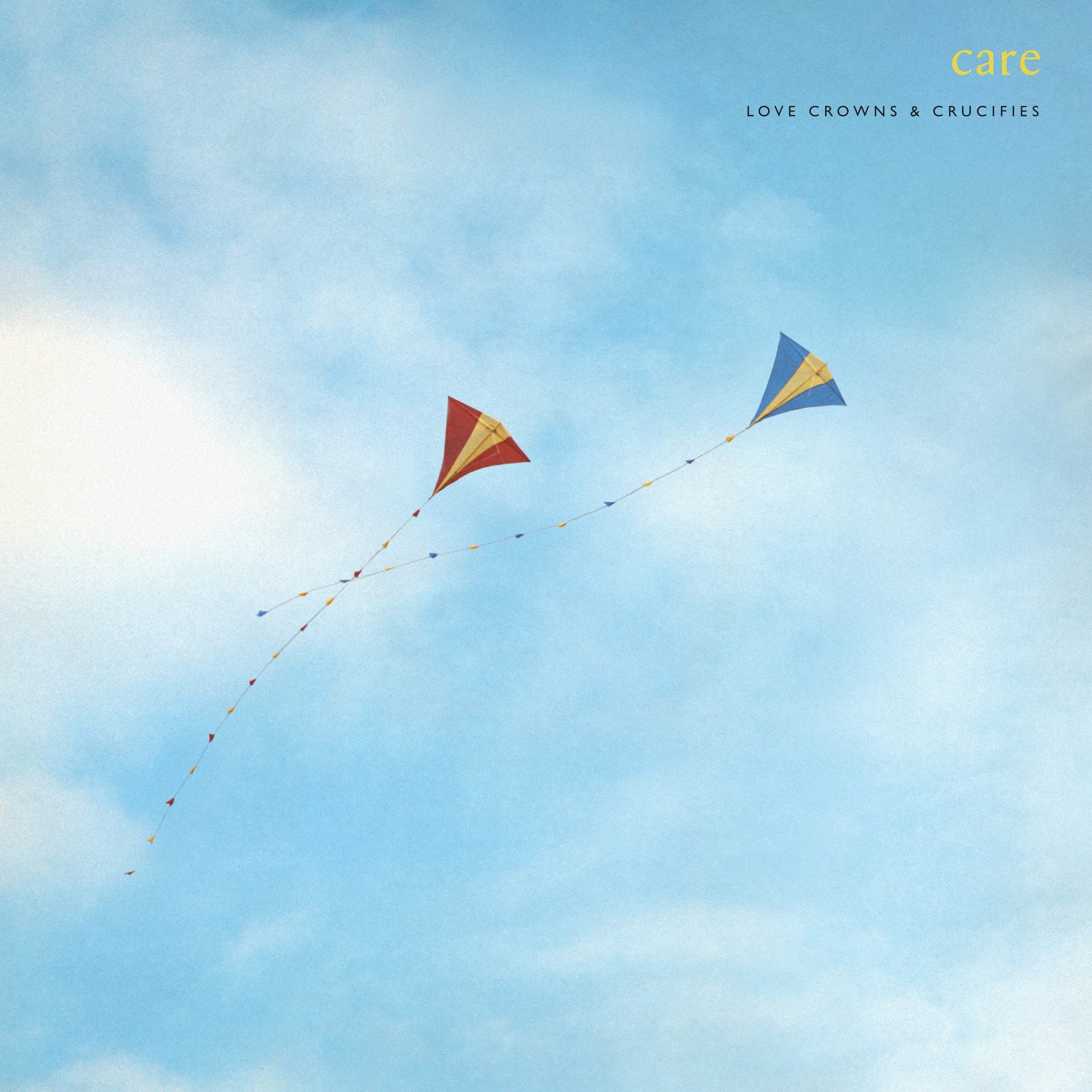 Love Crowns and Crucifies (Ian Broudie sleeve) - Front Cover