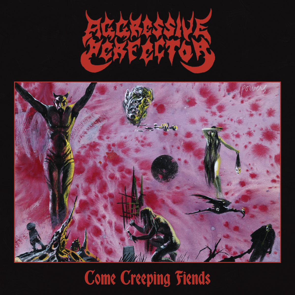 Come Creeping Fiends - Front Cover