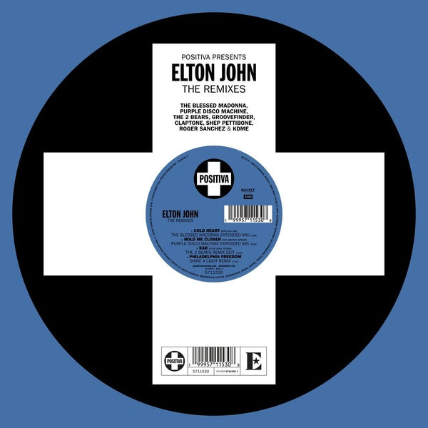 Positiva Presents: Elton John - The Remixes - Front Cover