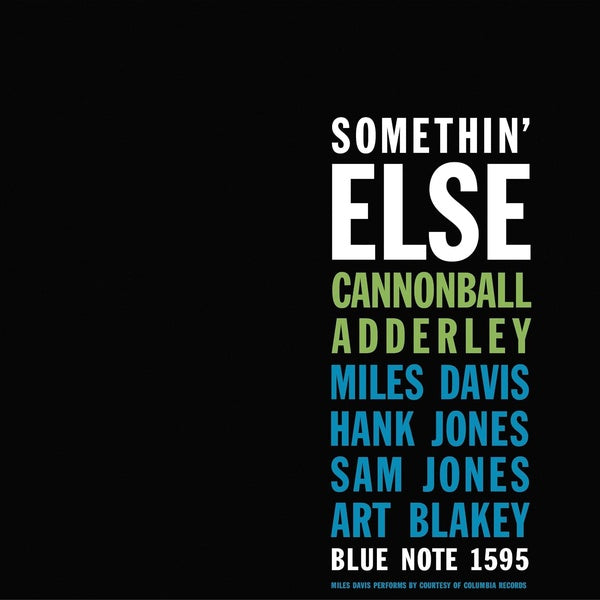 Somethin' Else - Front Cover