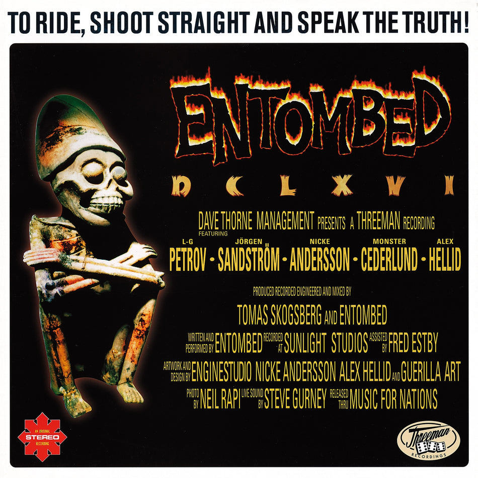 DCLXVI To Ride, Shoot Straight And Speak The Truth - Front Cover