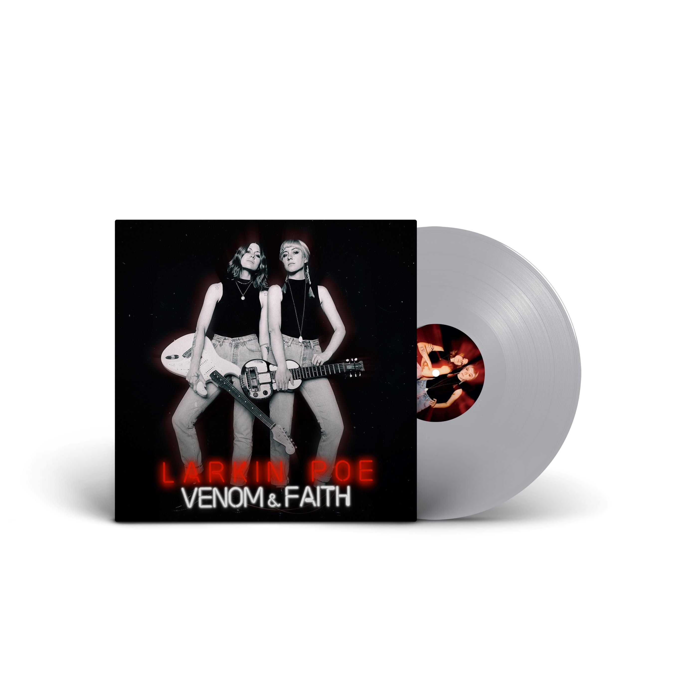 VENOM & FAITH - ÉDITION LIMITÉE - VINYLE COULEUR ARGENT - Front Cover
