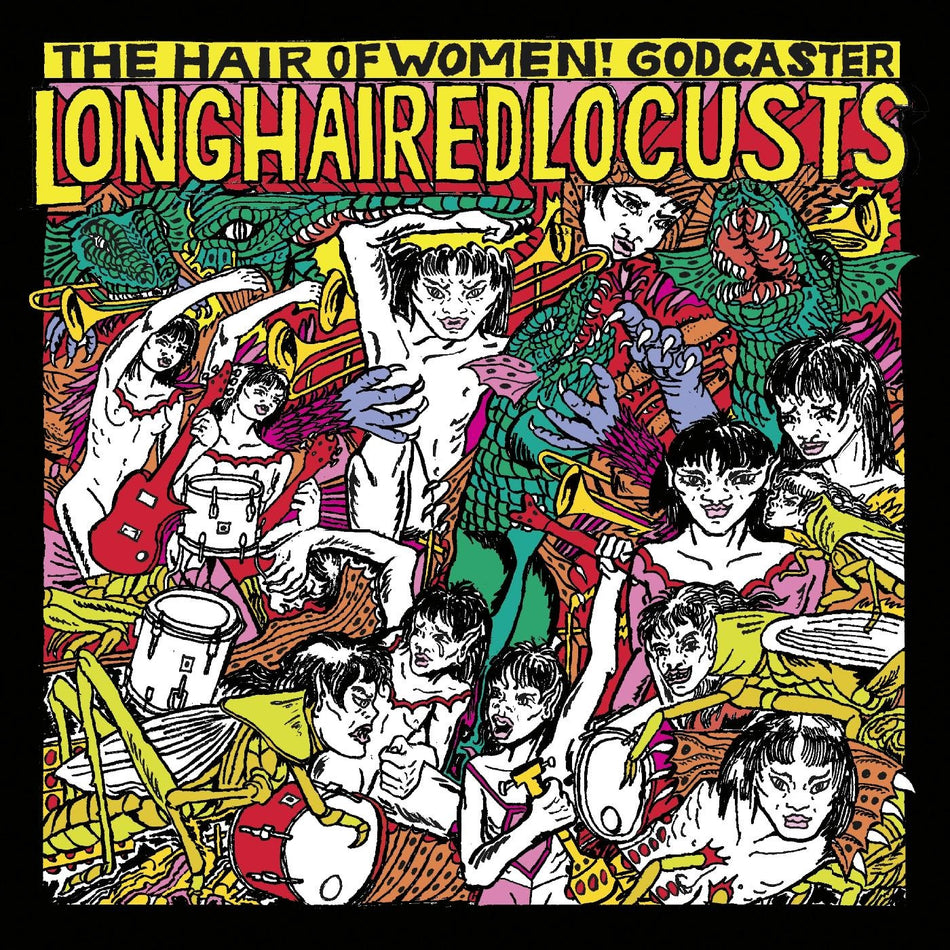 LONG HAIRED LOCUSTS - Front Cover