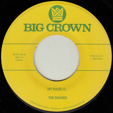 My Name Is... + Sand Song - Front Cover