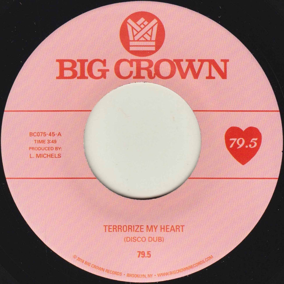 Terrorized My Heart/Disco Dub - Front Cover
