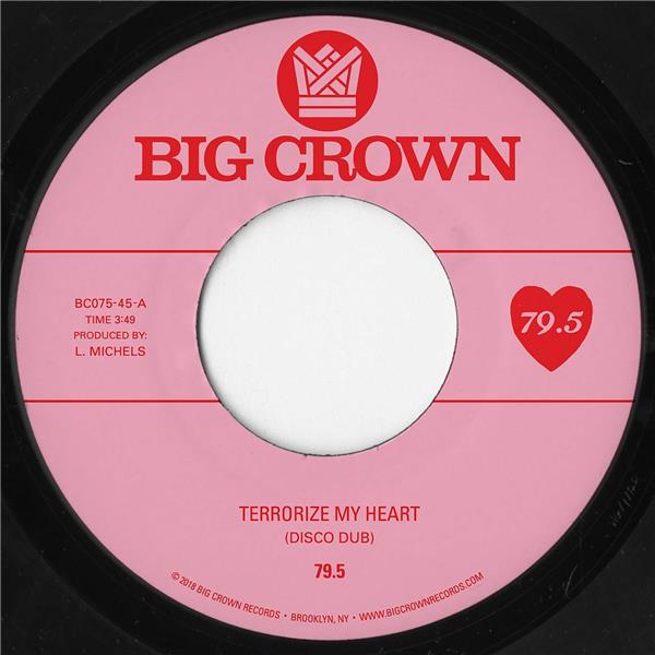 Terrorized My Heart/Disco Dub - Front Cover