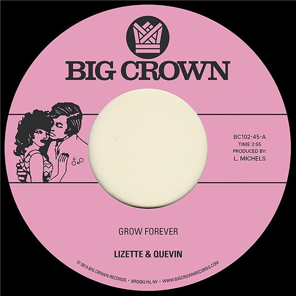 Grow Forever B/W Now It'S Your Turn To Sing - Front Cover