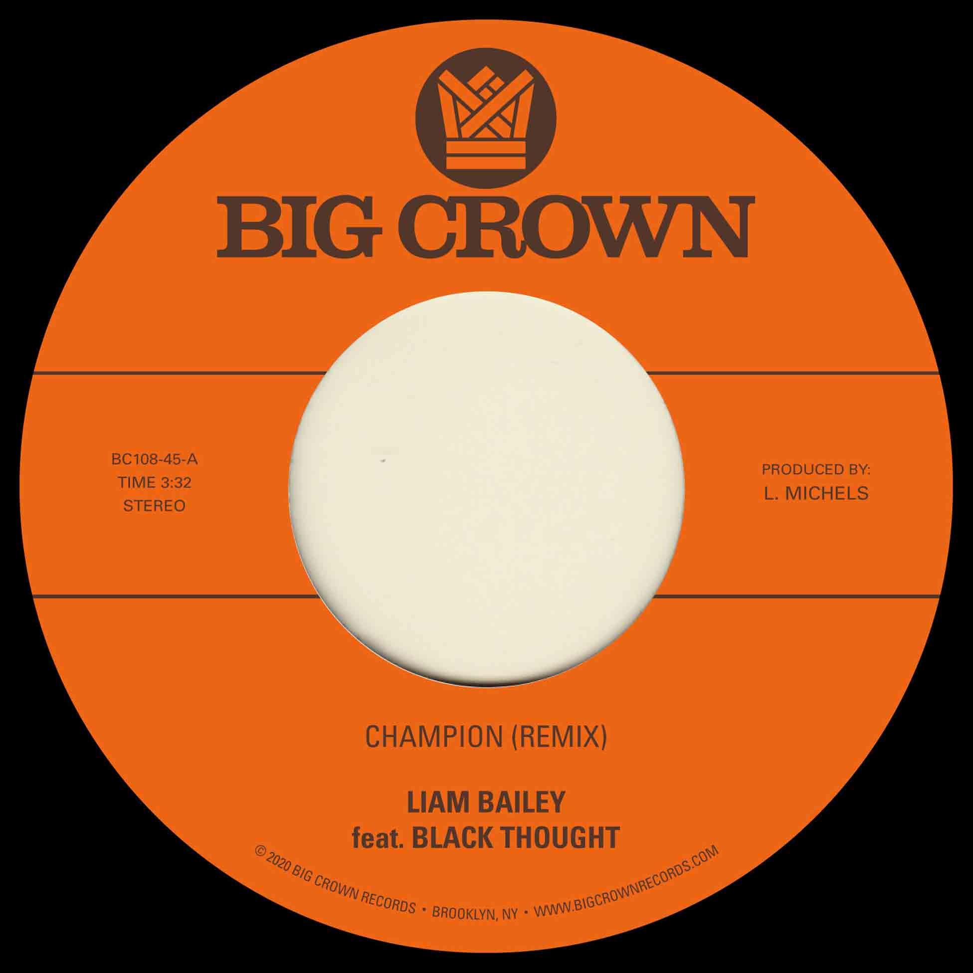 Champion (Remix) / Ugly Truth (Remix) - Front Cover