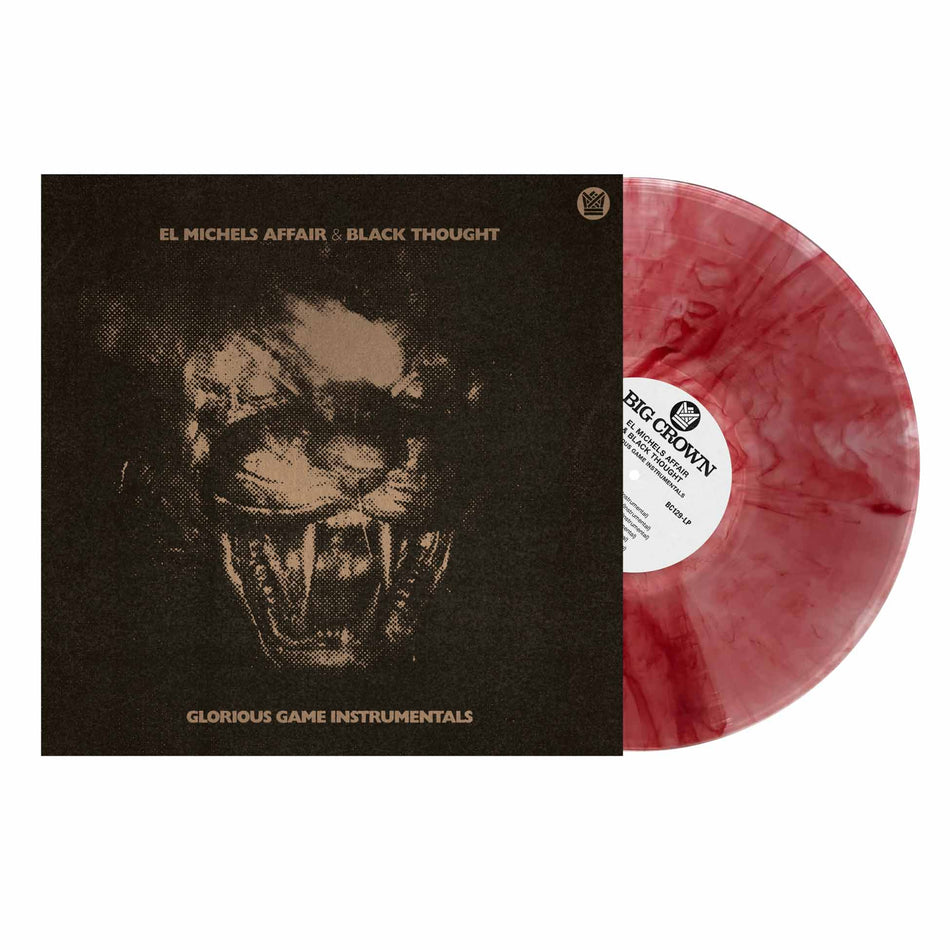 Glorious Game (Instrumentals) - Vinyle Fumee Rouge - Front Cover