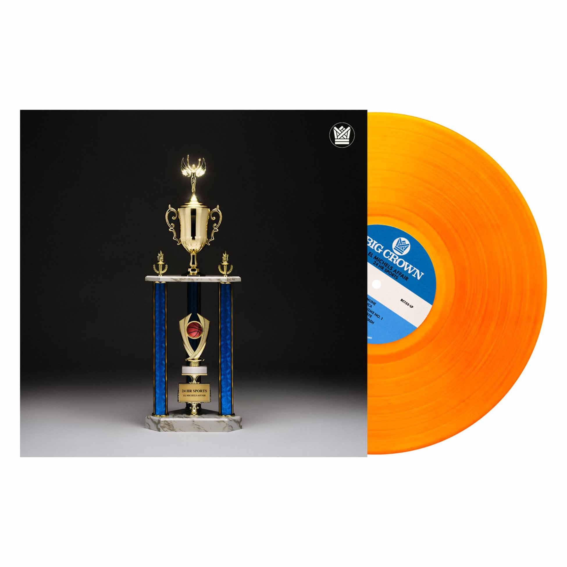 24 Hr Sports - Vinyle Orange Translucide - Front Cover