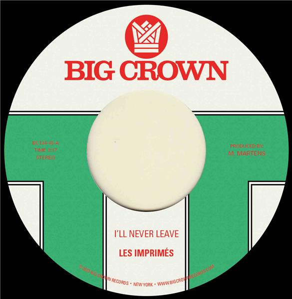 I'll Never Leave + If I - Front Cover
