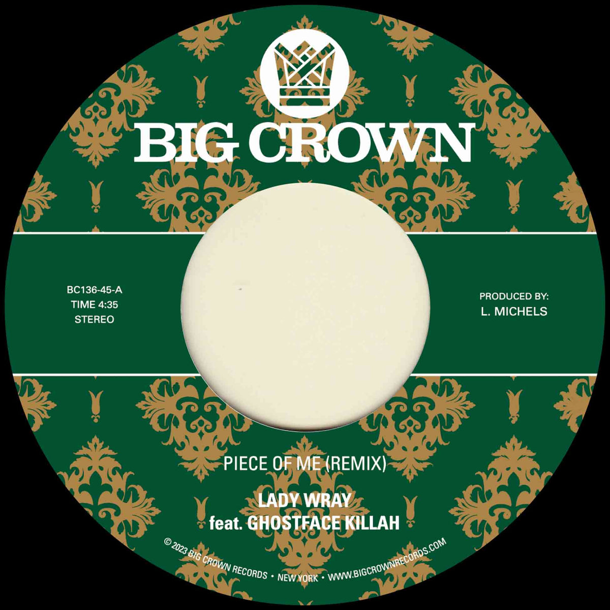 Piece Of Me (Feat. Ghostface Killah) + Joy & Pain (Pete Rock Remix) - Front Cover