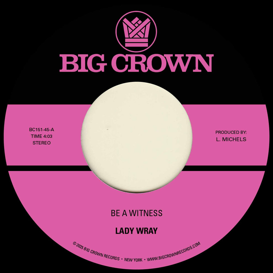 Be A Witness + Best For Us - Front Cover