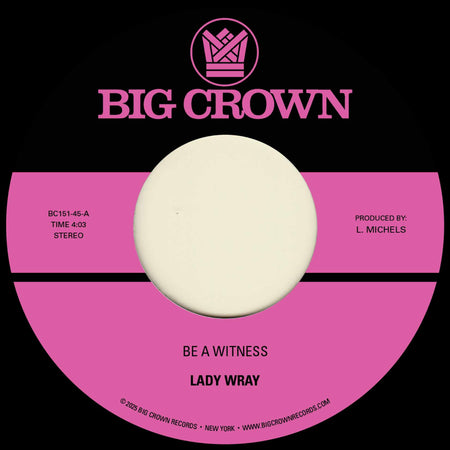 Be A Witness + Best For Us - Front Cover