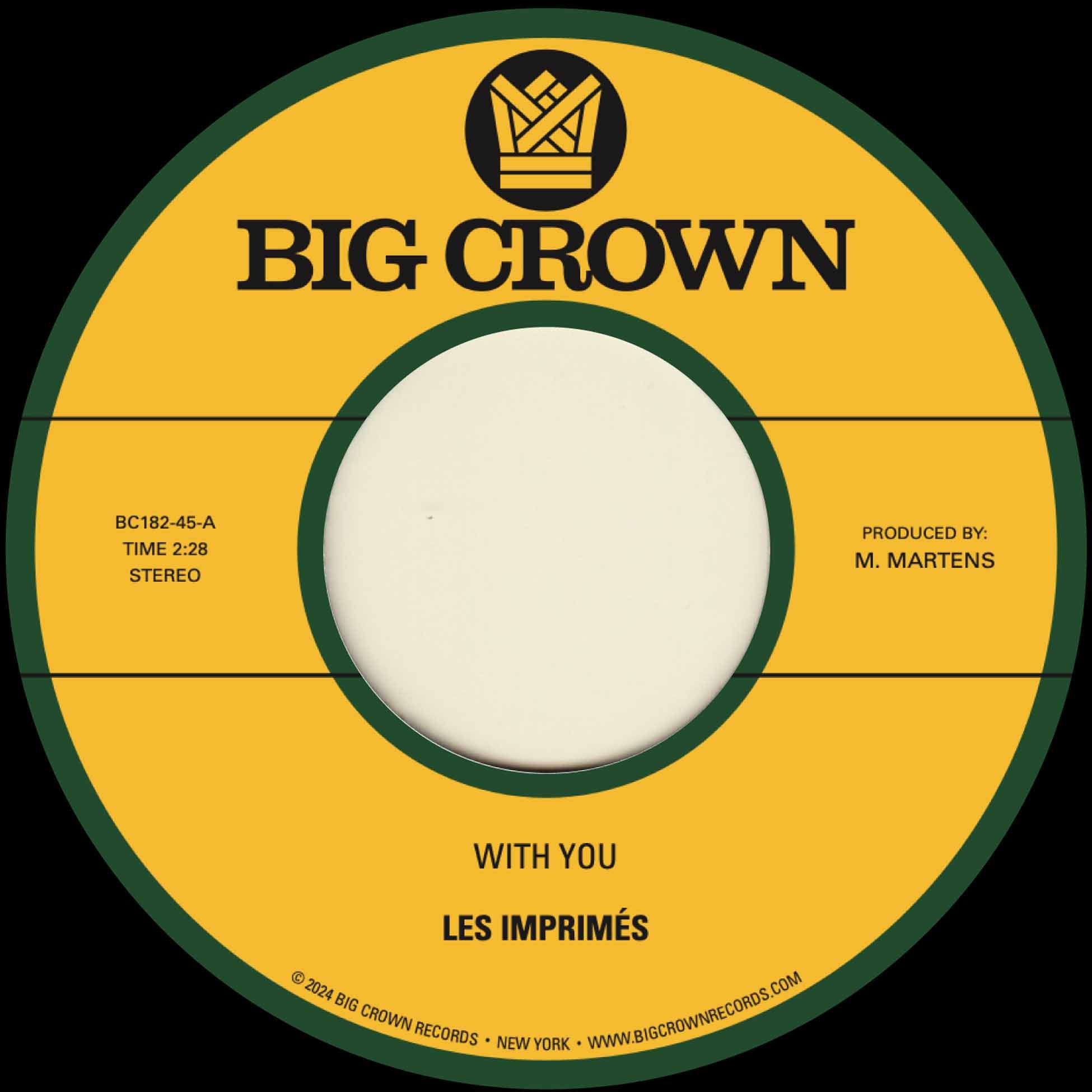 With You + Only Love - Front Cover