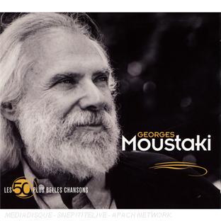 Les 50 plus belles chansons : Georges Moustaki - Front Cover
