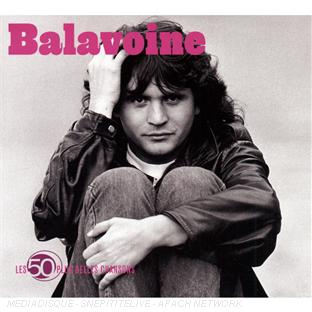 Les 50 plus belles chansons : Daniel Balavoine - Front Cover