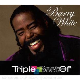Triple best of : Barry White - Front Cover