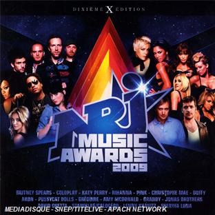 Nrj music awards 2009 - Front Cover