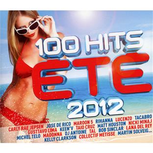 100 hits été 2012 - Front Cover